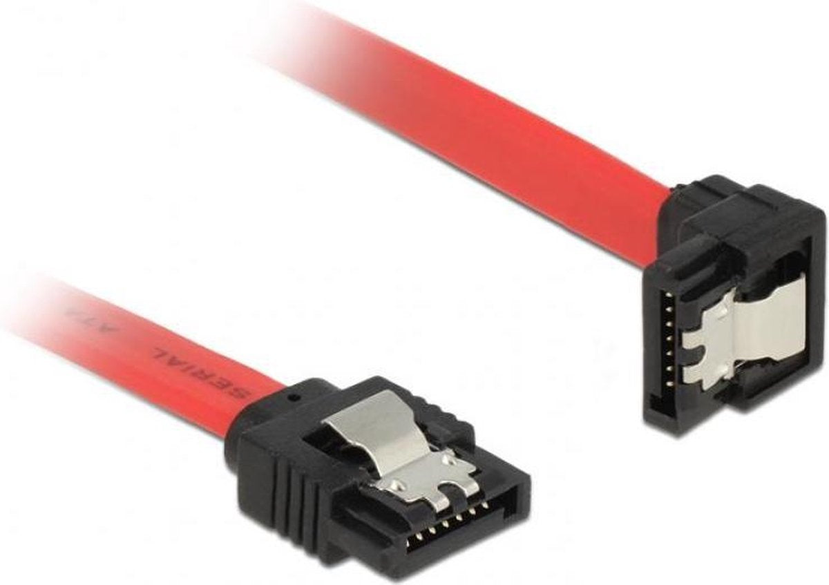 ROLINE Int. SATA 6.0 Gbit/s HDD kabel met klick sluiting