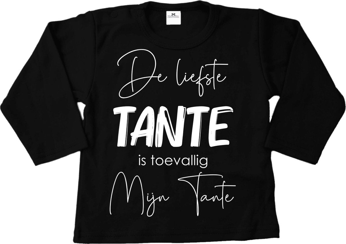 Shirt baby-dreumes-zwart-wit-Tante-Maat 68