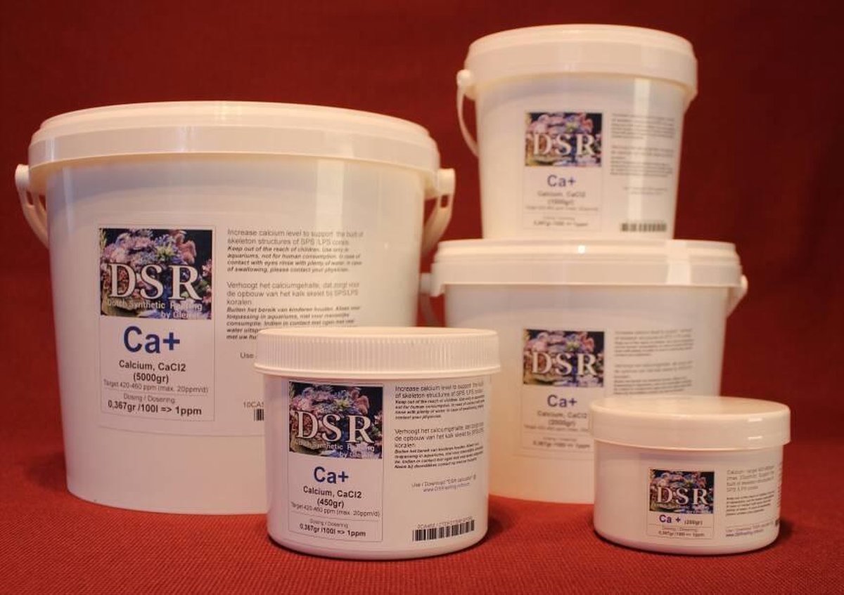 DSR Ca+ – Calcium reef supplement 5000 gram