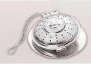 Thee-bolletje stainless steel Zon met schoteltje