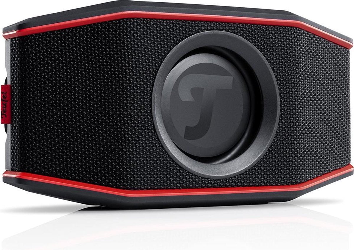 TEUFEL ROCKSTER GO Zwart - Draagbare Bluetooth Speaker - 8 Watt - Waterdicht IPX7