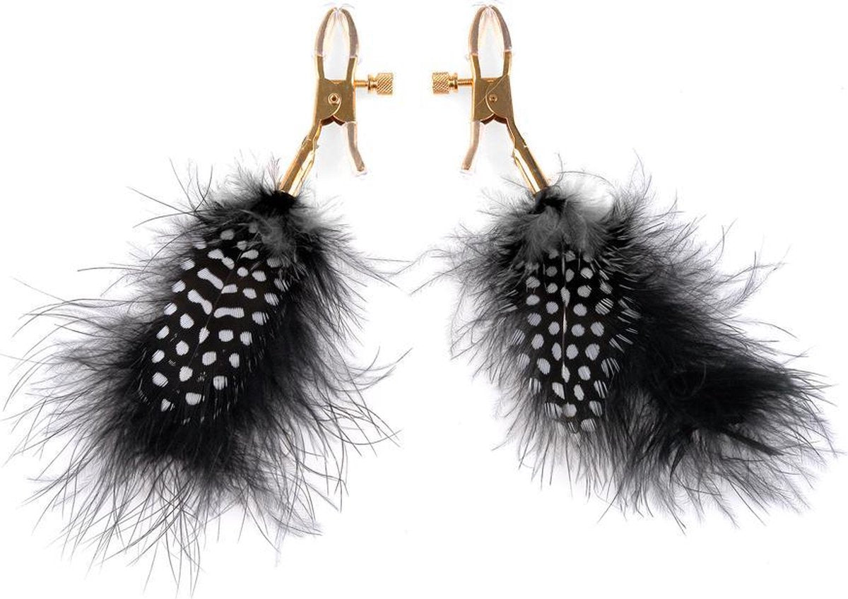 Deluxe Feather Clamps - Gold