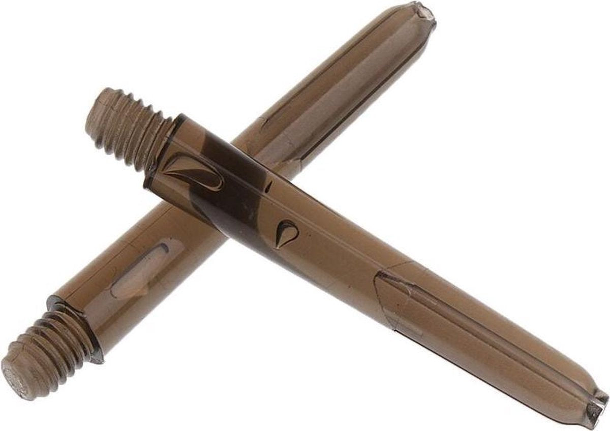 Dart shafts - Zwarte doorzichtige Shafts Darts 35mm Nylon
