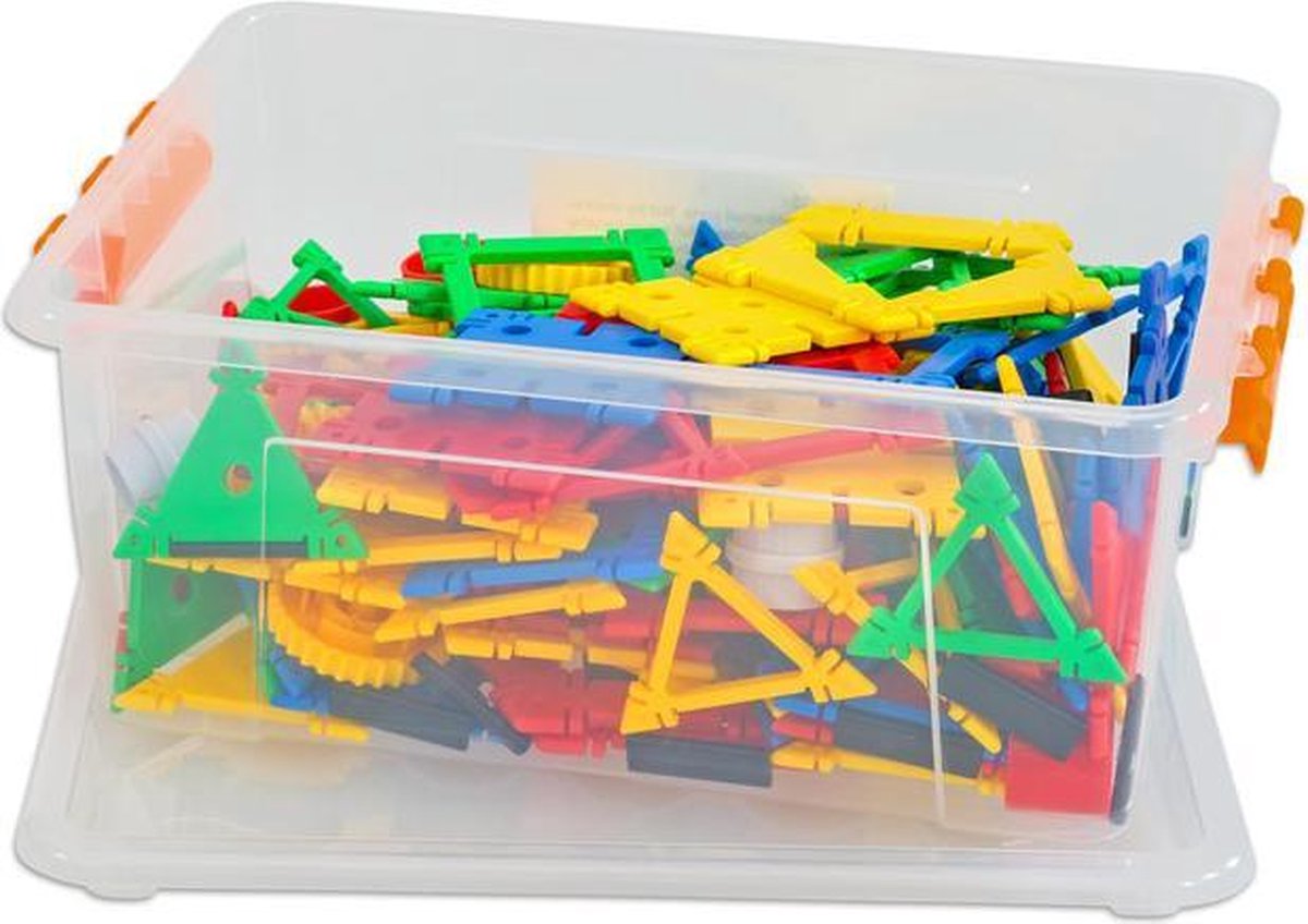 Constructie set Geometrische Figuren 300-delig