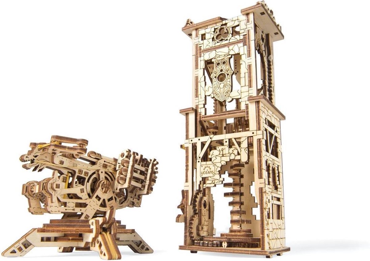 Ugears Houten Modelbouw - Archballista Toren