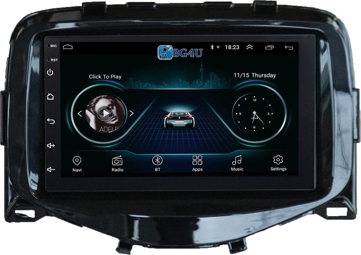 Navigatie radio Citroen C1 Peugeot 108 Toyota Aygo