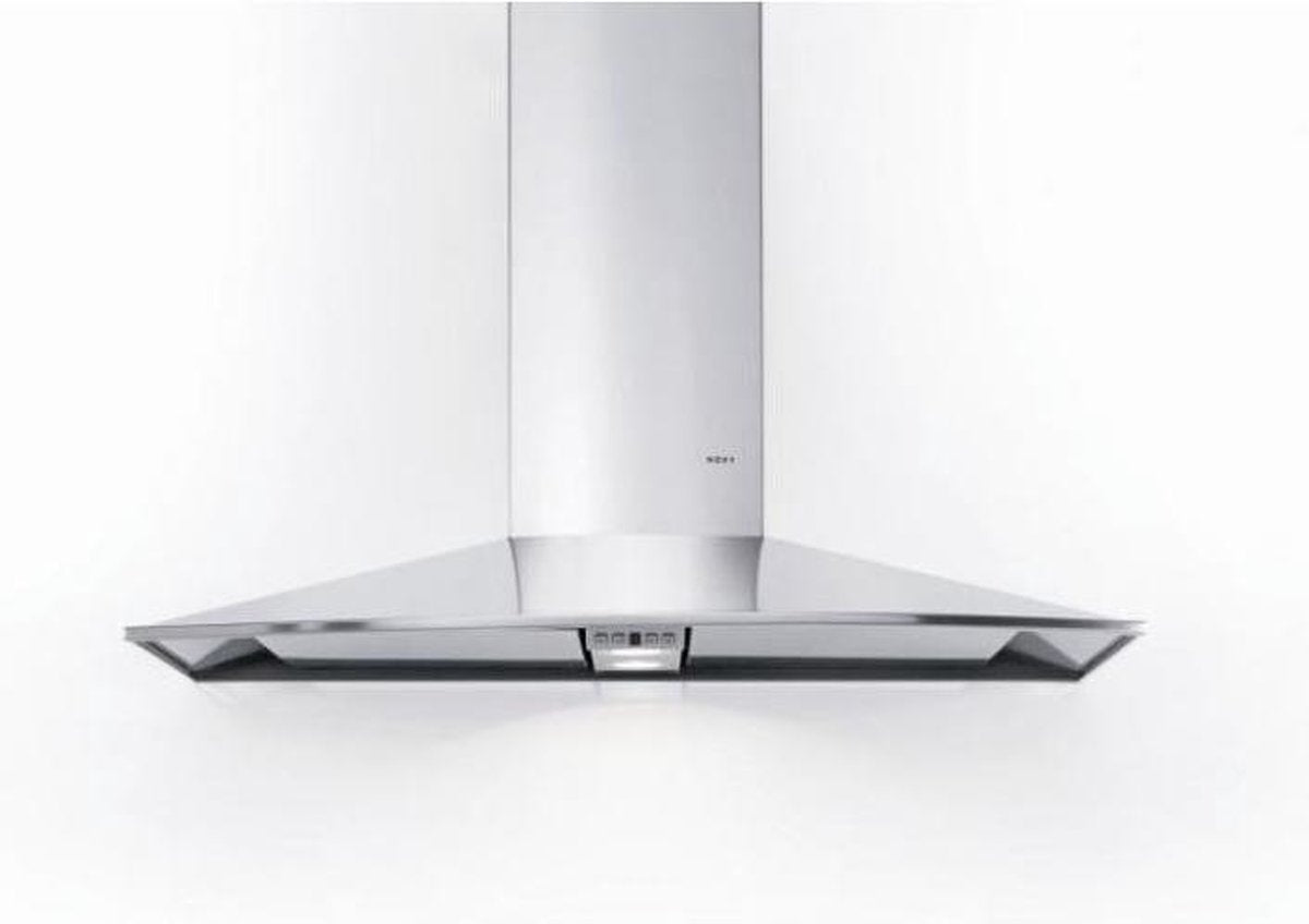 Novy 7050 wandkap elyps met motor 90 cm inox