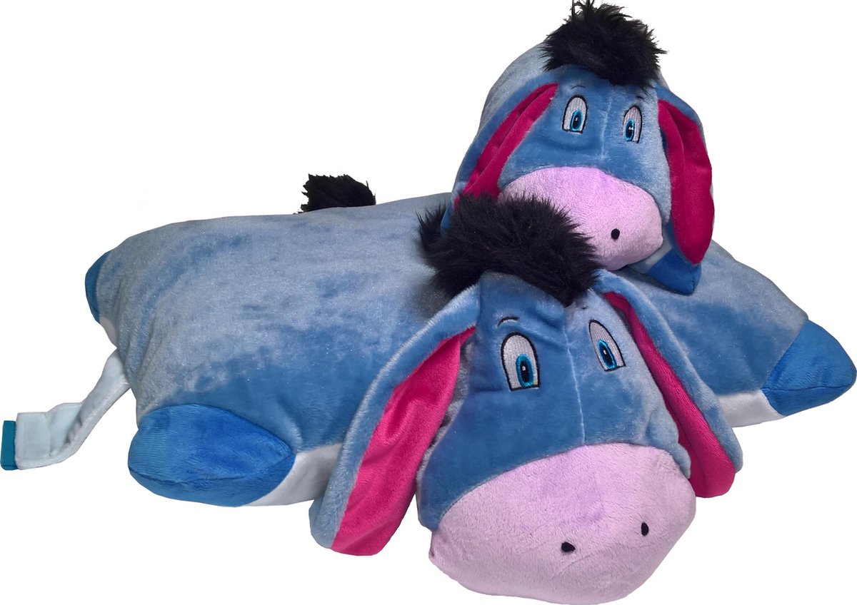Knuffelkussentje Ezel