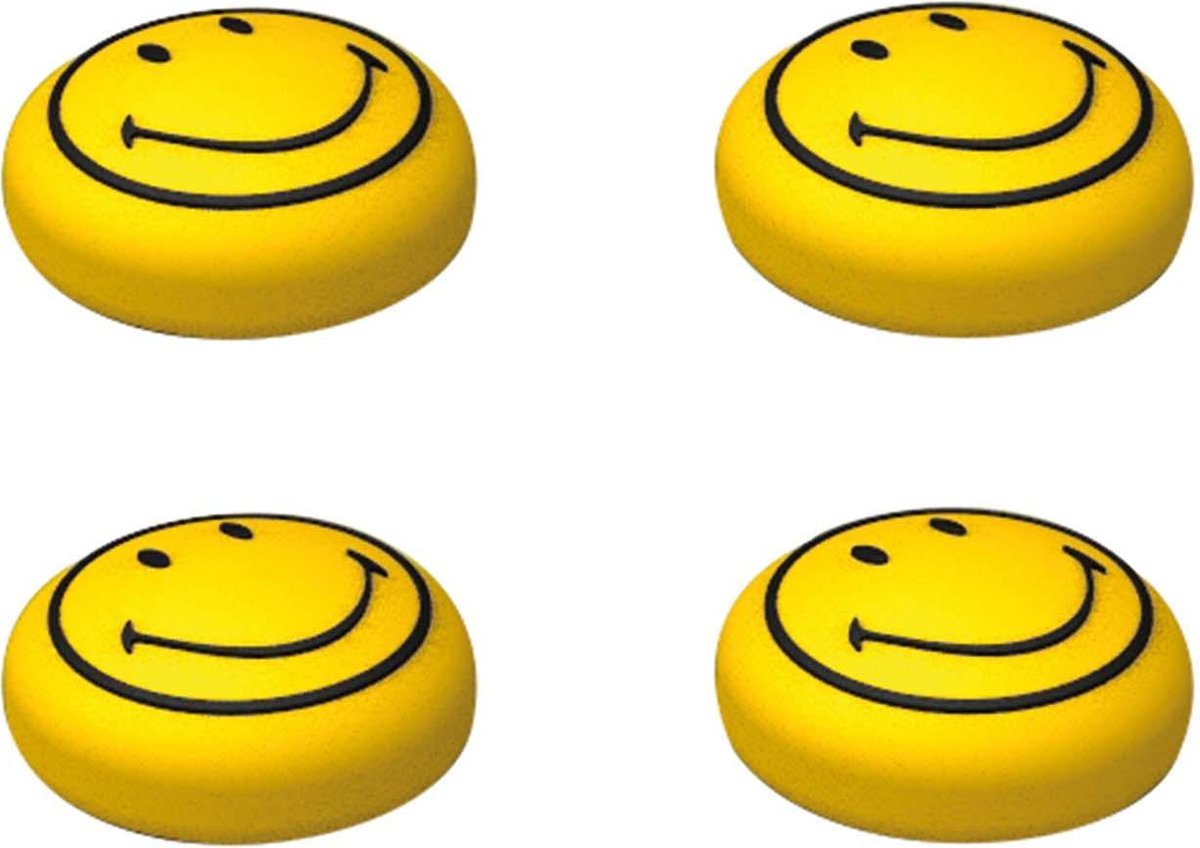 Zak!Designs Smiley Classic Onderzetter - Voor Pannen - Geel - Set van 4 stuks