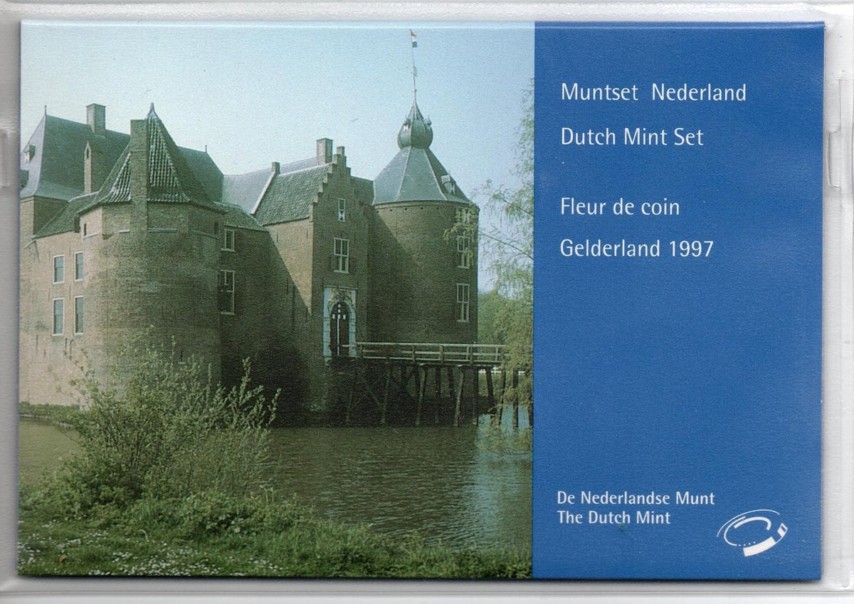 Nederland Jaarset Munten 1997 FDC - Gelderland
