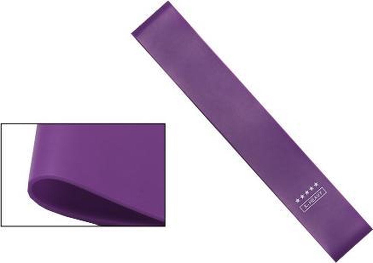 Weerstandsband - Hoge kwaliteit - X-Heavy - 1 stuk - Home workout - Booty band -  Yoga - Resistance band - Benen en billen - Thuis sporten