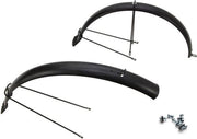 Spatbord Set - MIBO GS 26/26" - Zwart
