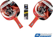 DSK 2 bats Waldner 600 met 3 witte DSK balletjes 3 star Champion
