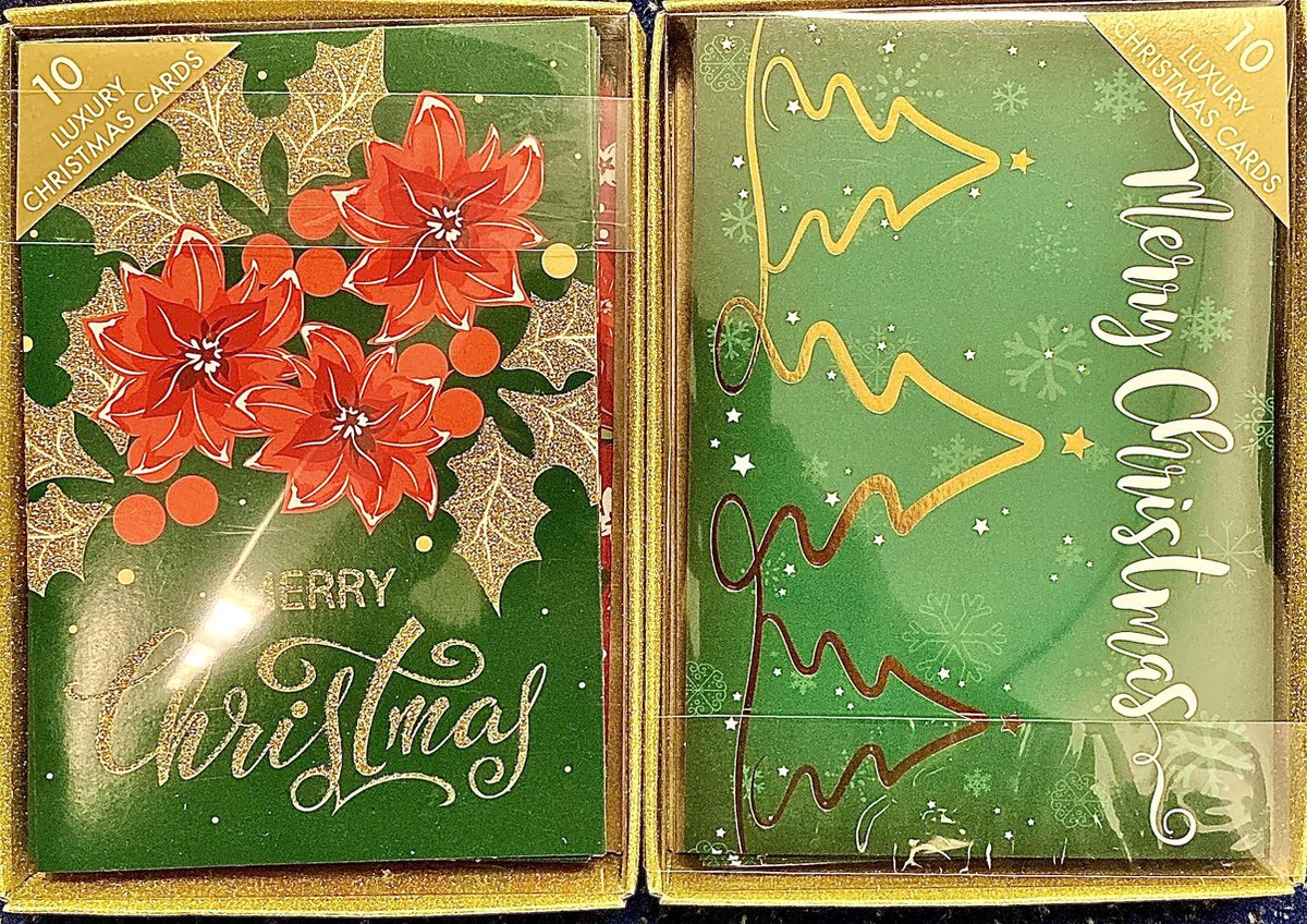 20 Luxe kerstkaarten met enveloppen|Kerstkaart - Kerstkaart met envelop - Wenskaart - Kerstcadeau- Algemene kaart – Feest - Set van 20 stuks