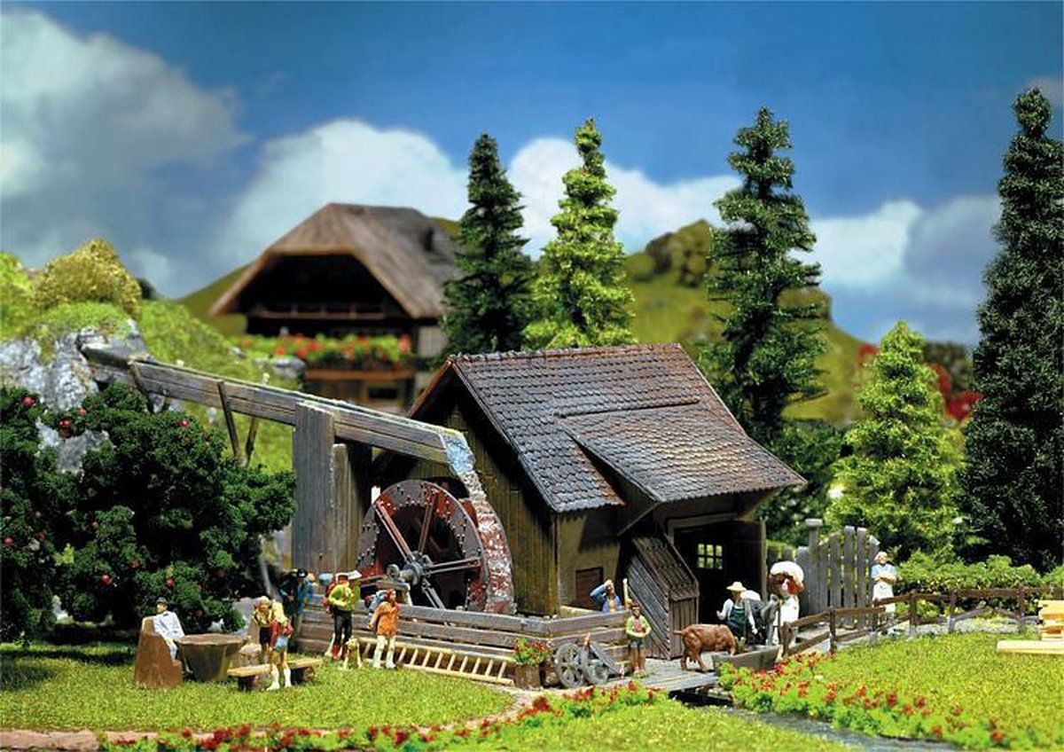 Faller - Watermolen met pomp