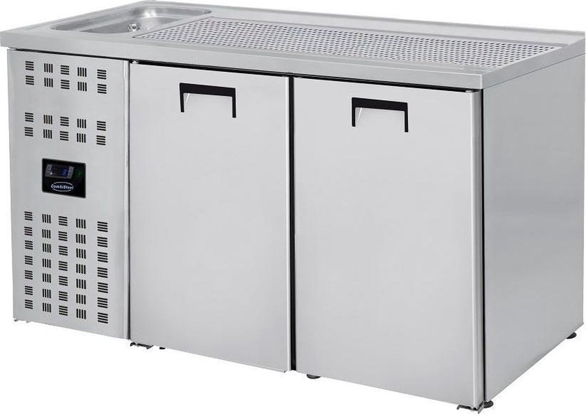 Professionele Bierkoeler 2 Deuren 1L | Combisteel | 7489.5315 | Horeca