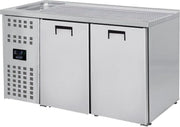 Professionele Bierkoeler 2 Deuren 1L | Combisteel | 7489.5315 | Horeca