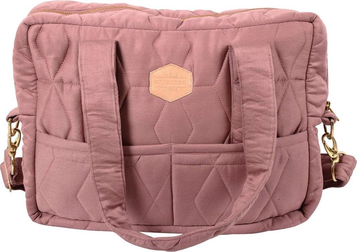 Filibabba - Verzorgingstas - Soft quilt Wild Rose - One size