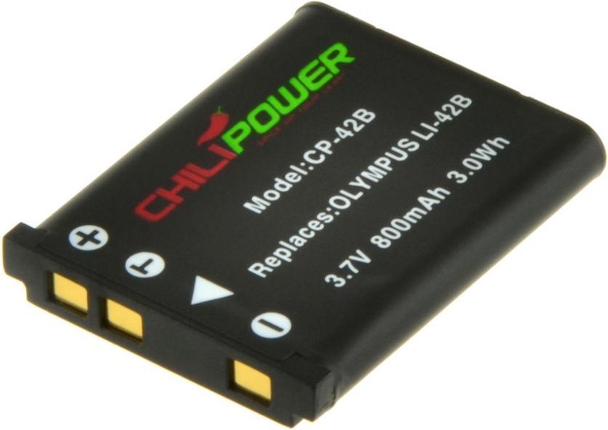 ChiliPower camera accu Olympus Li-42B