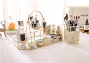 Make-up Spiegel|Gouden Frame|360° verstelbaar|24x17cm