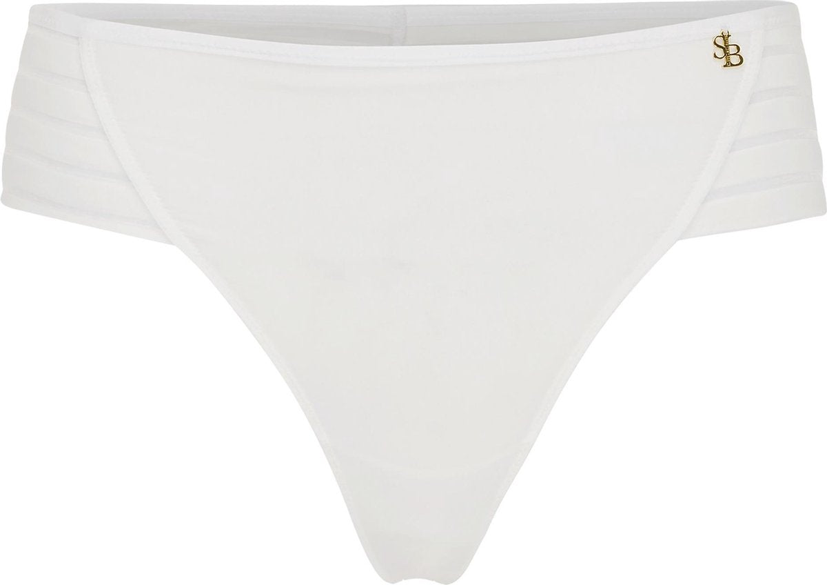 Sapph Iconic Basics Thong Dames Off White-L