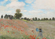 Bluebird - Claude Monet - Poppy Field