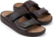 Mobils by Mephisto JAMES - heren sandaal - donkerbruin - extra breed - maat 40