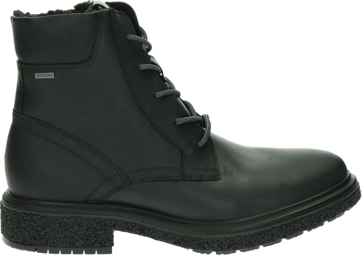 Ecco Crepetray Hybrid heren veterboot. - Zwart - Maat 42