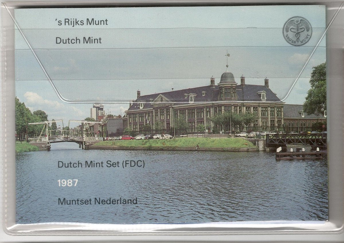 Nederland Jaarset Munten 1987 FDC - Utrecht