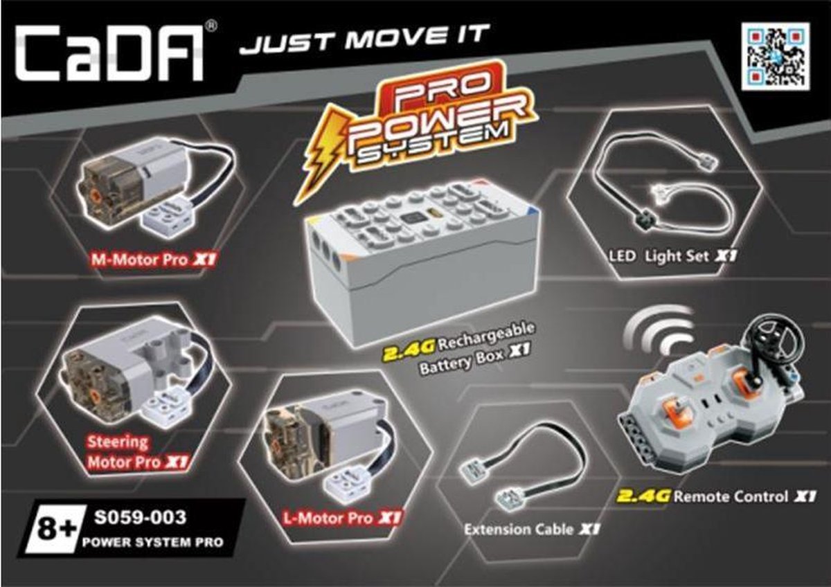 CaDA Bricks | Power Pack | S059-003
