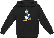 Disney Donald Duck Kinder hoodie/trui -Kids 146- Donald Duck Pose Zwart