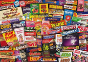 Gibsons puzzel 1980s Sweet Memories Gift Tin - 500 stukjes