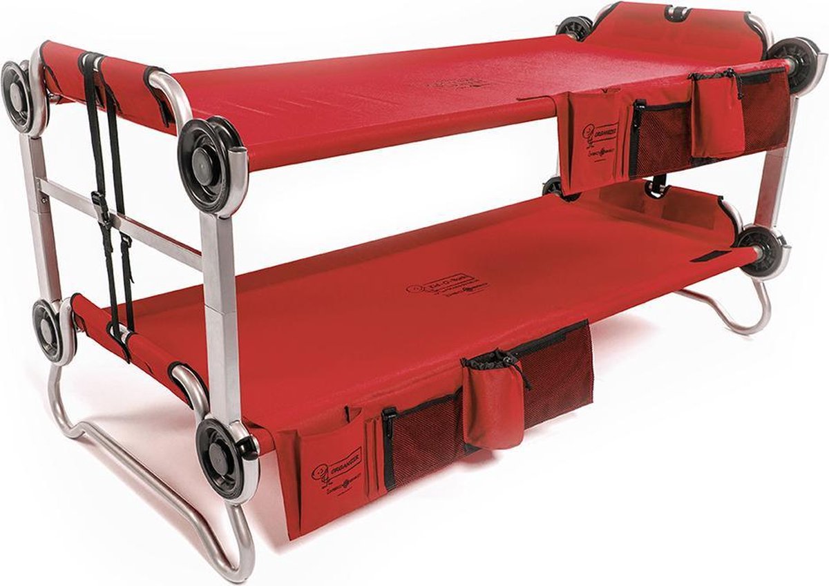 Kid-O-Bunk rood met side organizers
