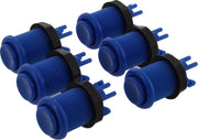 ArcadeWinkel Concave classic arcade drukknoppen (set van 6 stuks met 7st Zippy 20gr Microswitches)