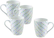 Mokkenset Benetton Addige Porselein Bone China 360 ml (4 uds)