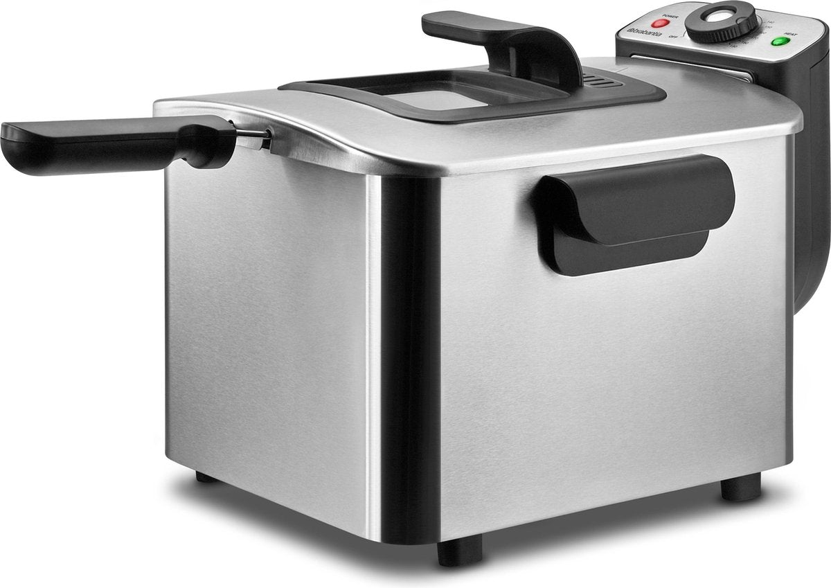 Brabantia BBEK1130 - Frituurpan - 4.0 Liter - 2200 Watt – RVS