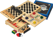 Houten Spellen Verzameling Reisversie