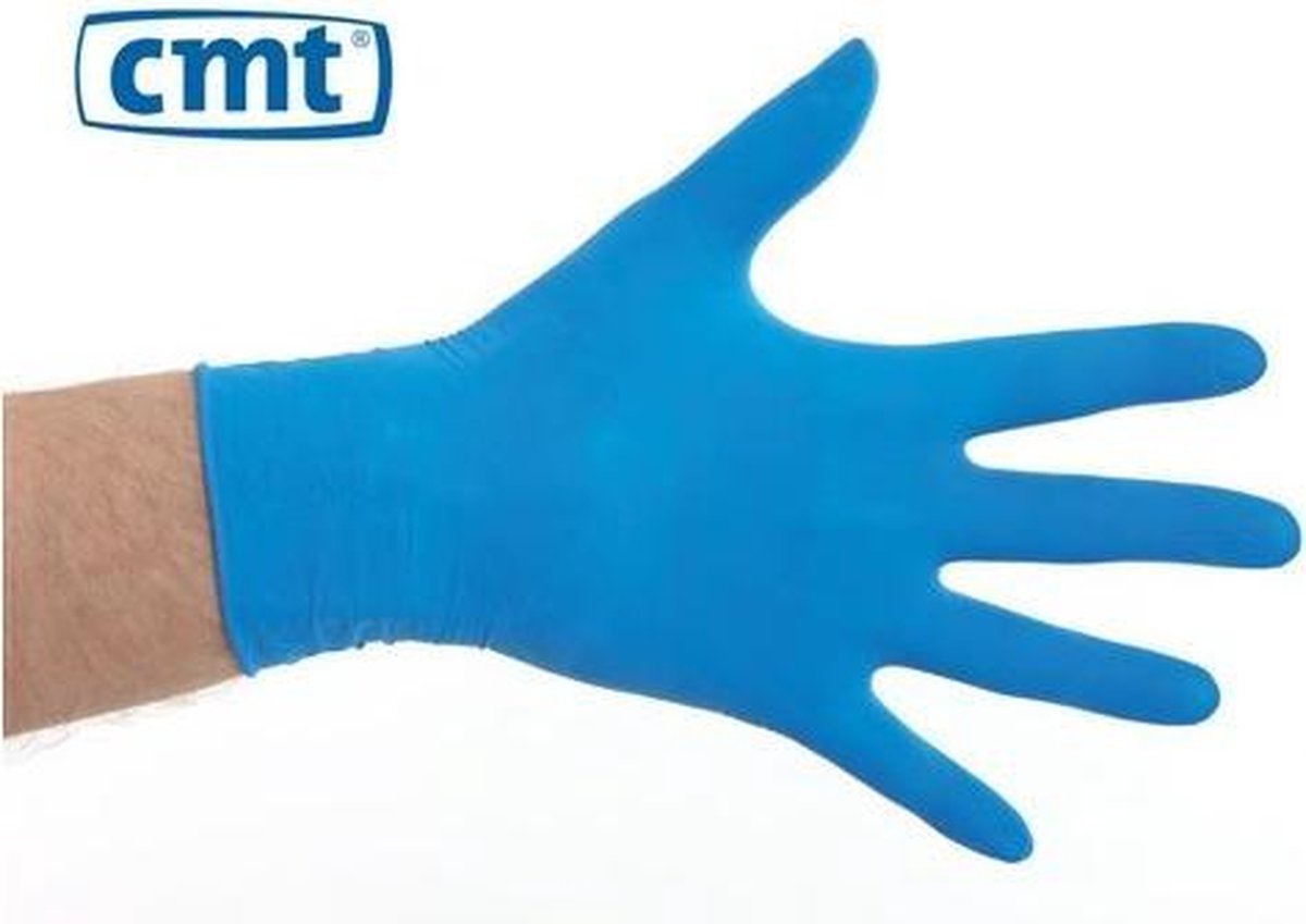 Handschoenen medisch – Latex - Wegwerp - X-Large - Blauw - 100 stuks