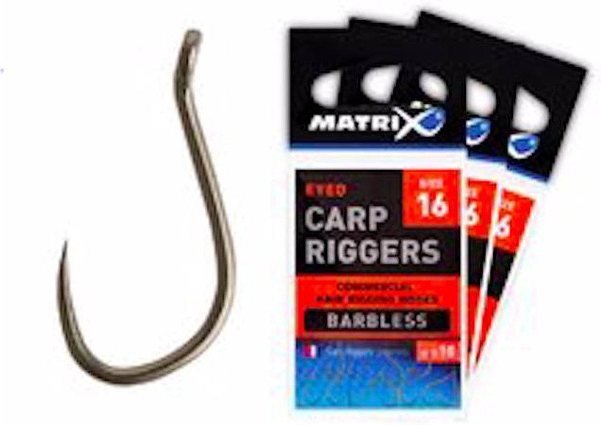Matrix Carp Riggers Hook 18