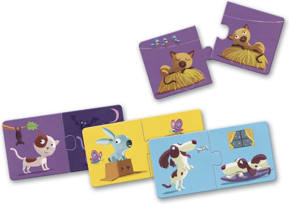 Djeco Duo Puzzel Tegenovergesteld