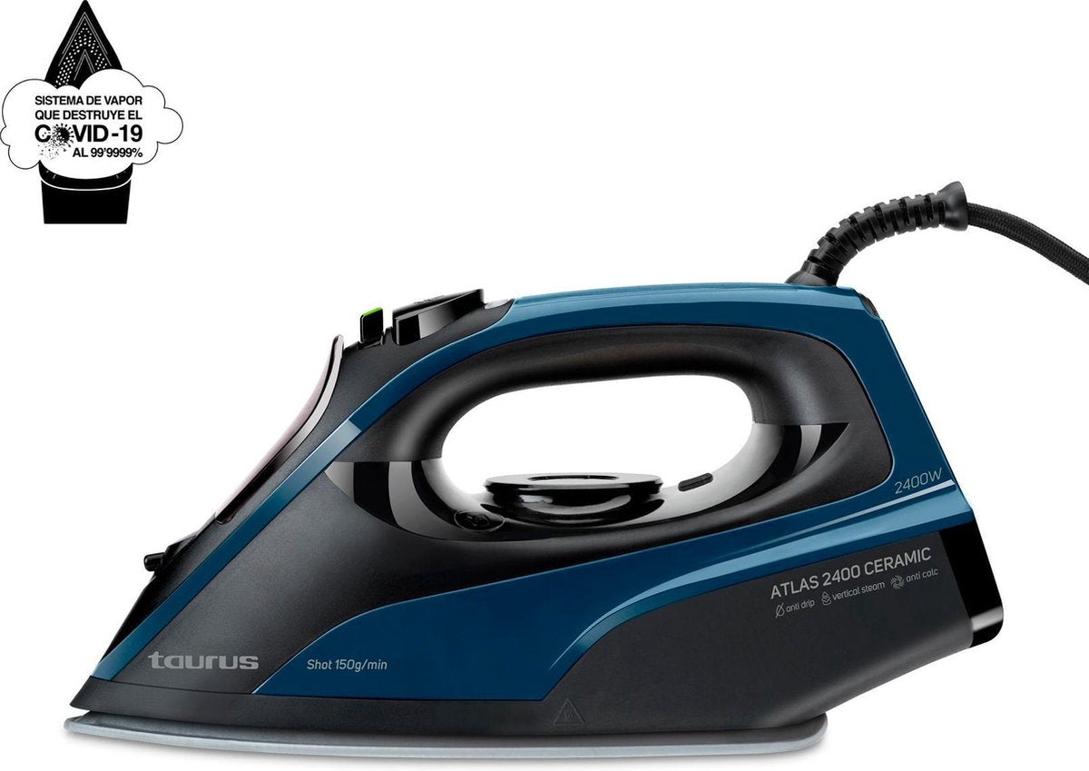 Stoomijzer Taurus Atlas 150 g/min 2200W Grijs Blauw