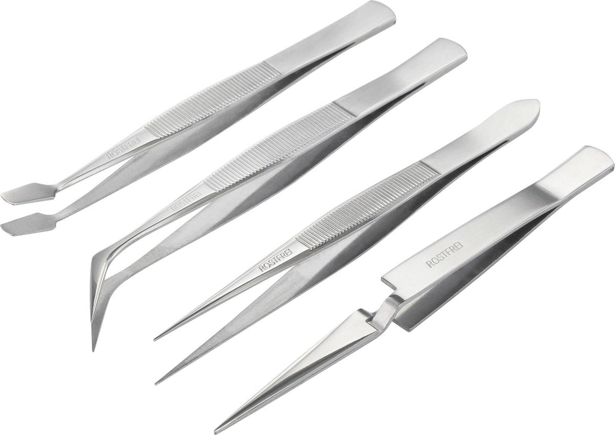 Basetech Bt-2108046 Pincetset 4-Delig