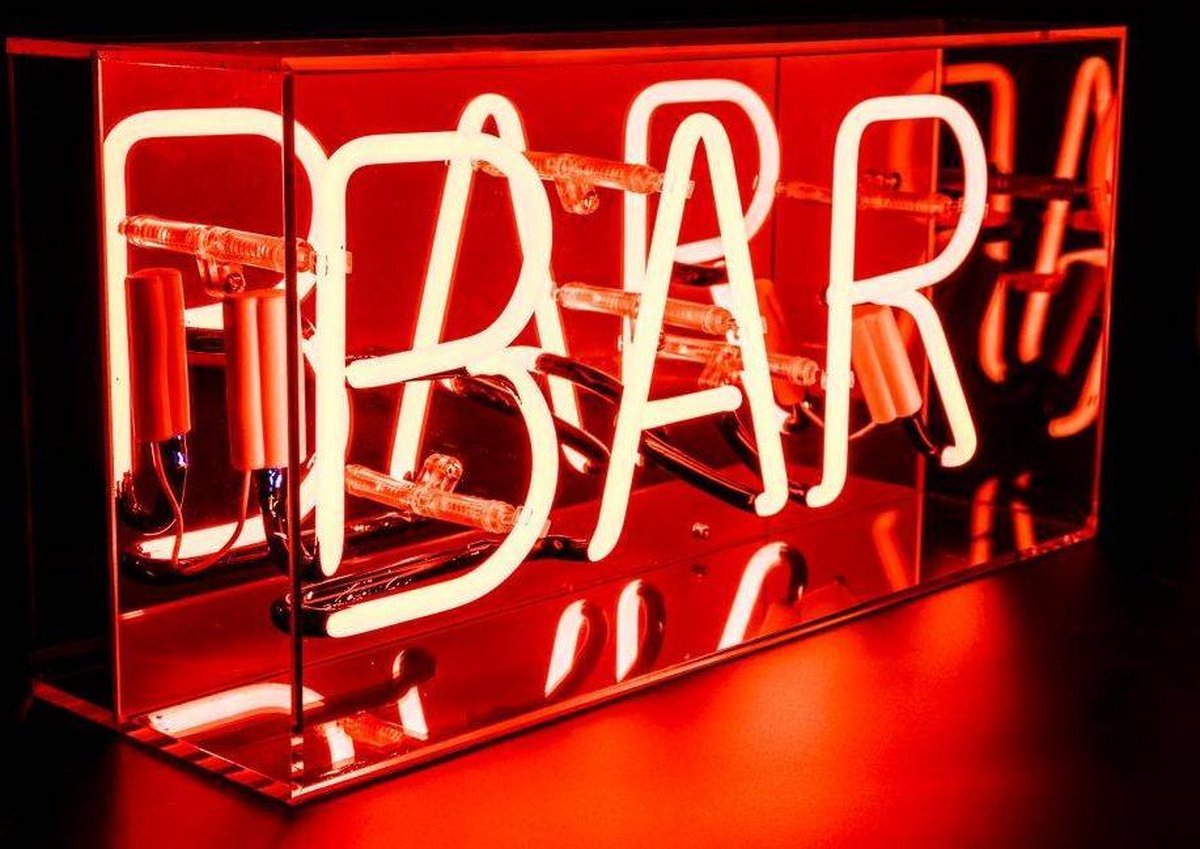 Locomocean Tafellamp Neonlamp - Sign Box Bar led