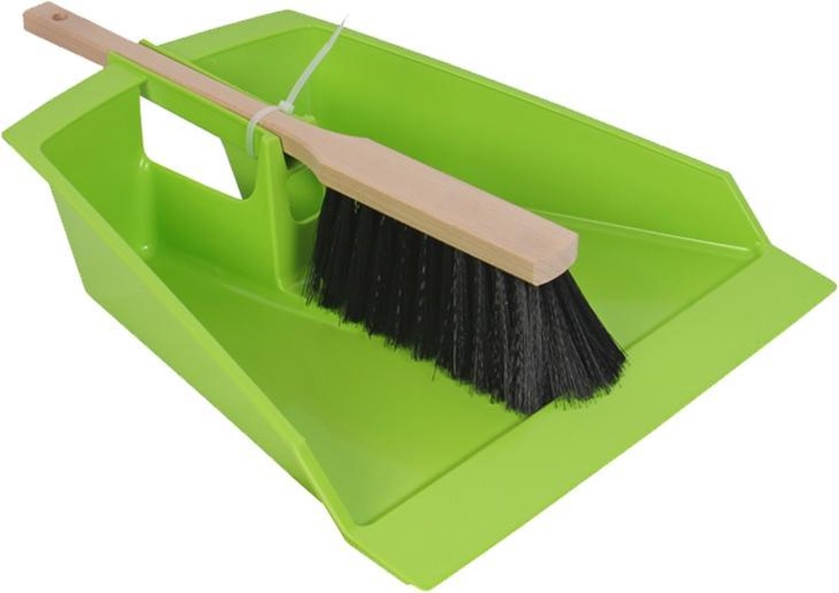 Talen Tools - Bladerenblik - Limegroen - Met stoffer