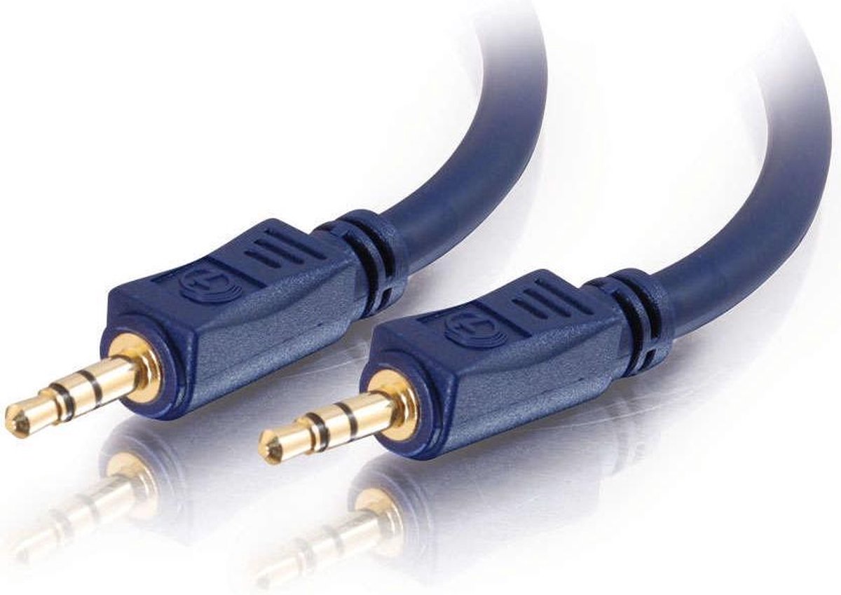 C2G 5m Velocity 3.5mm Stereo Audio Cable M/M 5m 3.5mm 3.5mm Zwart