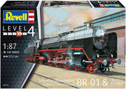 1:87 Revell 02172 Express locomotive BR01 with tender 2'2' T32 Plastic kit