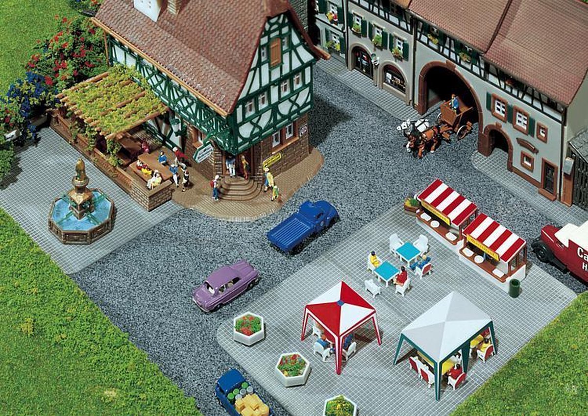 Faller - Set trottoirplaten