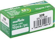 Murata SR731SW-PBWW Button cell SR731 Silver oxide 39 mAh 1.55 V 2 stuks