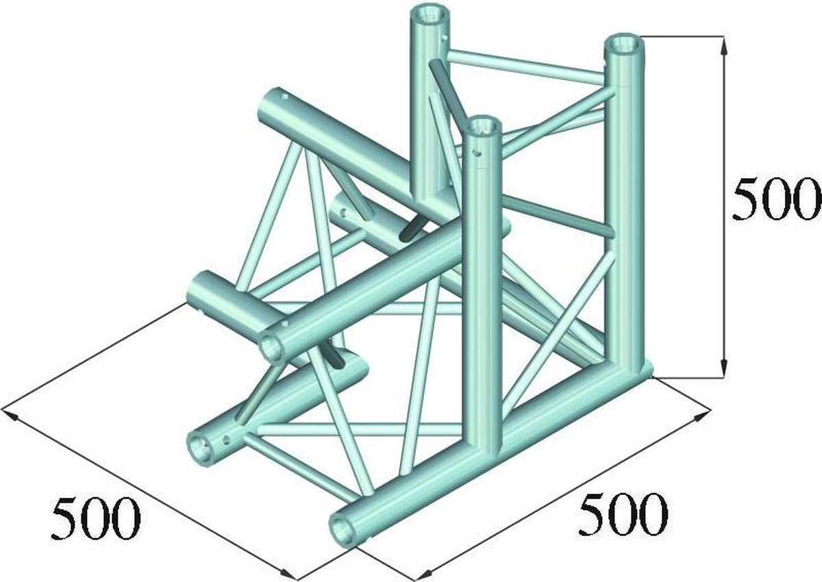 ALUTRUSS TRILOCK E-GL33 C-34 3-Way Corner
