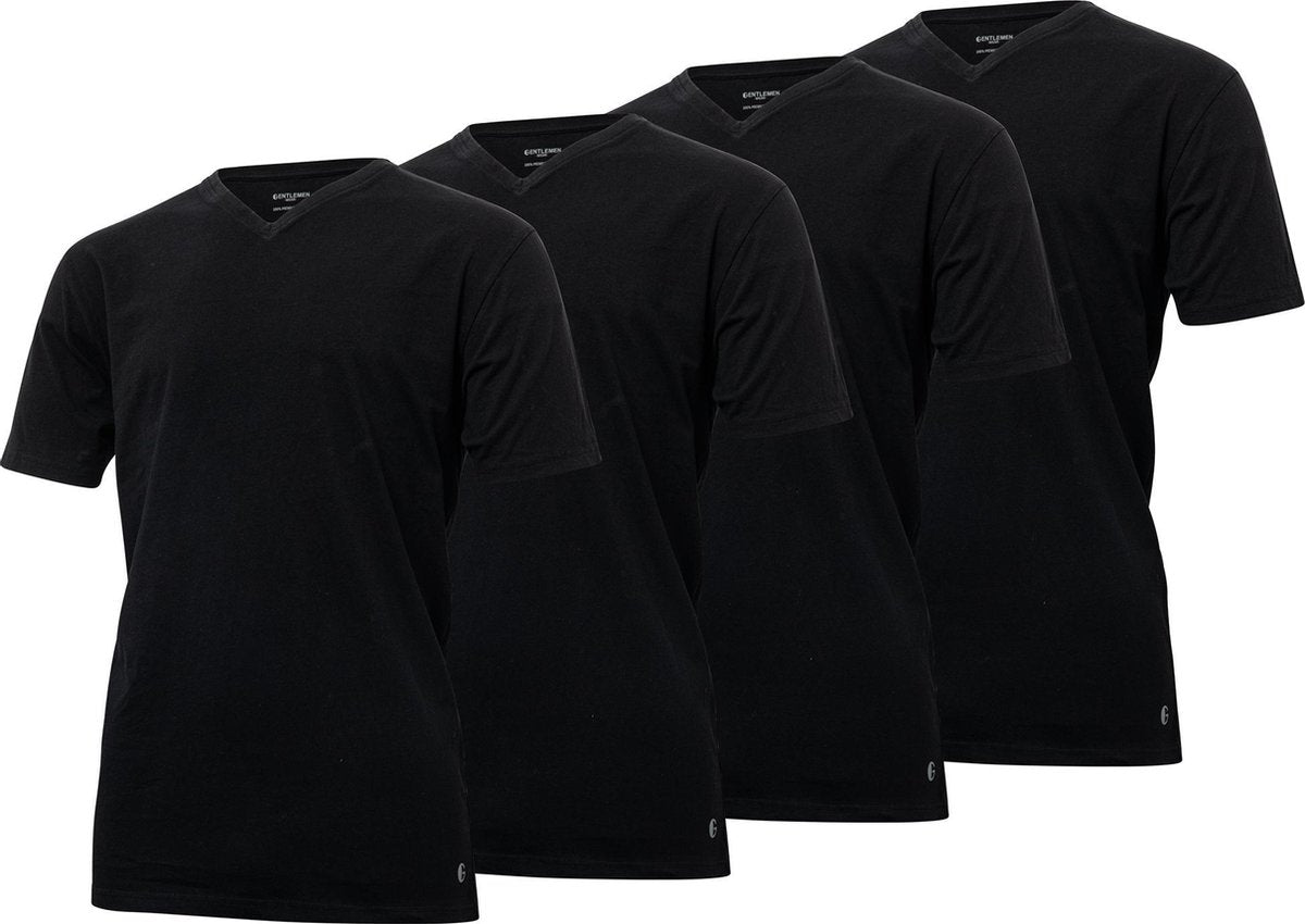 4-pak Heren t-shirts Gentlemen longfit ( extra lang )
